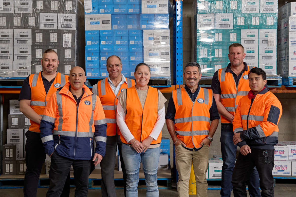 Riverina Fresh's own driver team is able to build direct relationships with customers.