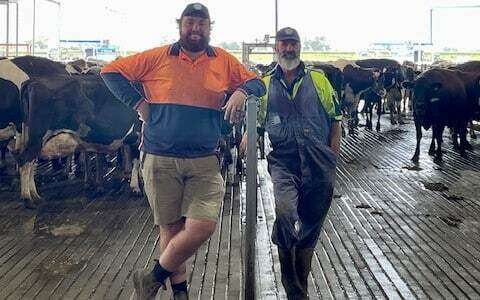 Riverina Fresh dairy farmer Paul Grinter explains how he's turning the laborious task of milking cows into a hands-free operation.