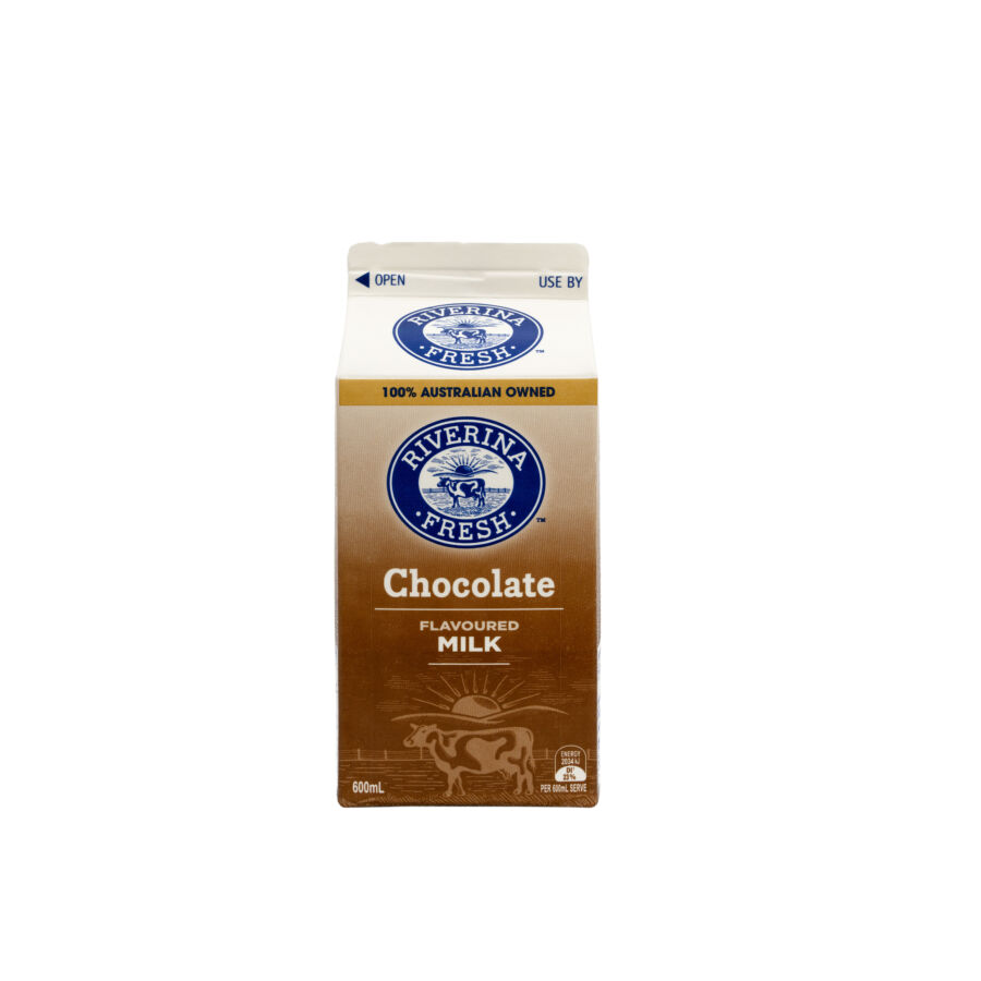 600 Ml Chocolate FRONT TETRA VIEW